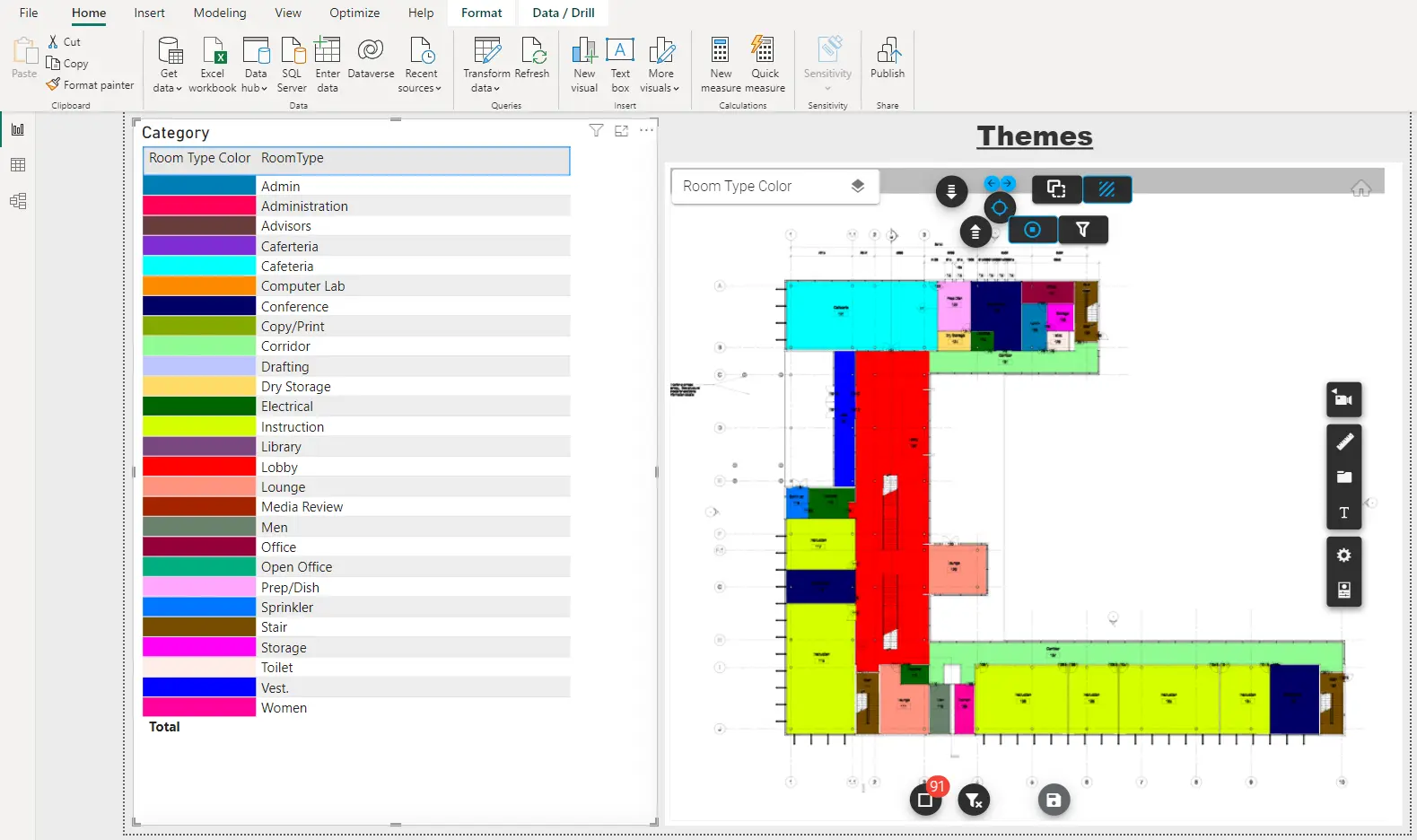 revit rooms