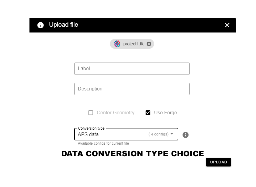 Vcad conversion choice