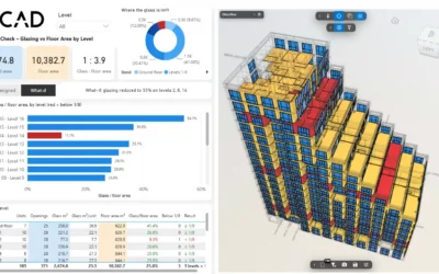 Window to Floor Area Ratio Check on a BIM Model